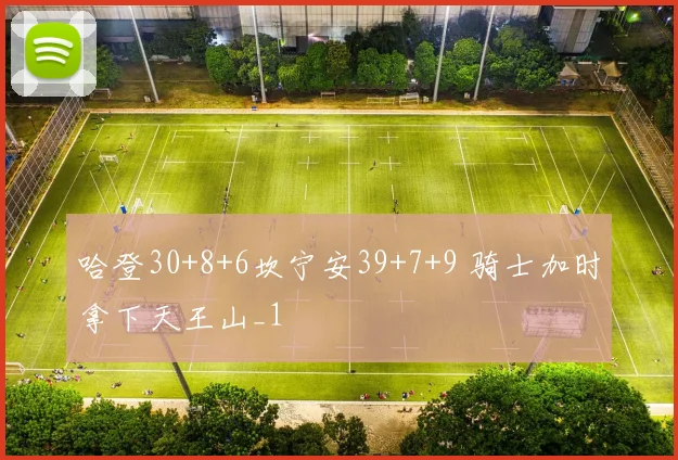哈登30+8+6坎宁安39+7+9 骑士加时拿下天王山_1